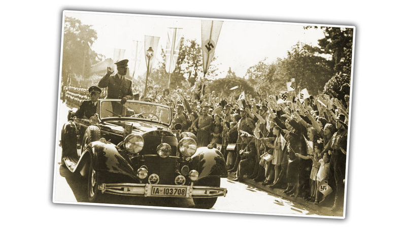 Illustration for article titled Should The Porsche-Designed Type 64 Racer Be Considered Nazi Memorabilia?